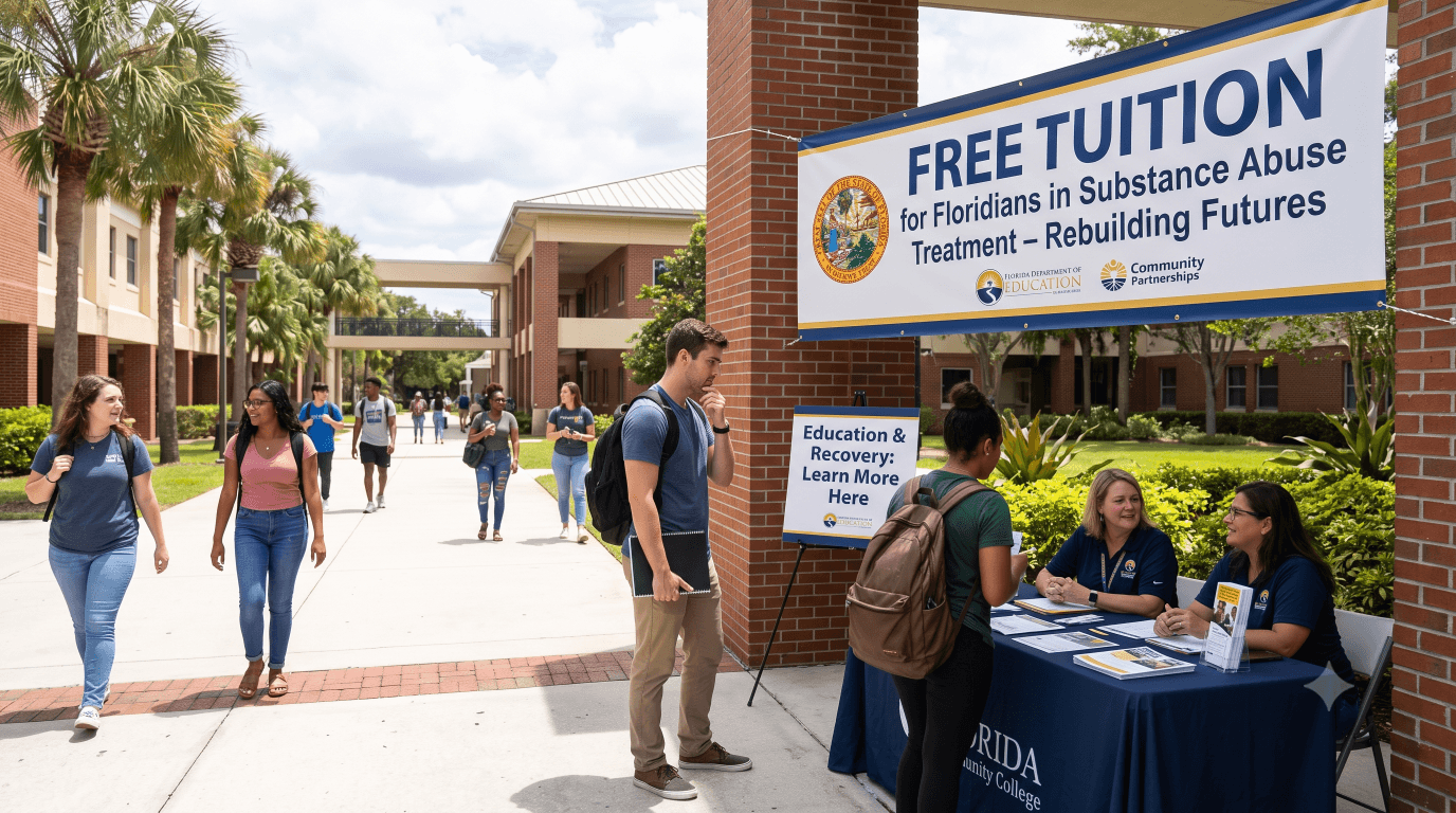 Free Tuition for People in Substance Abuse Treatment in Florida